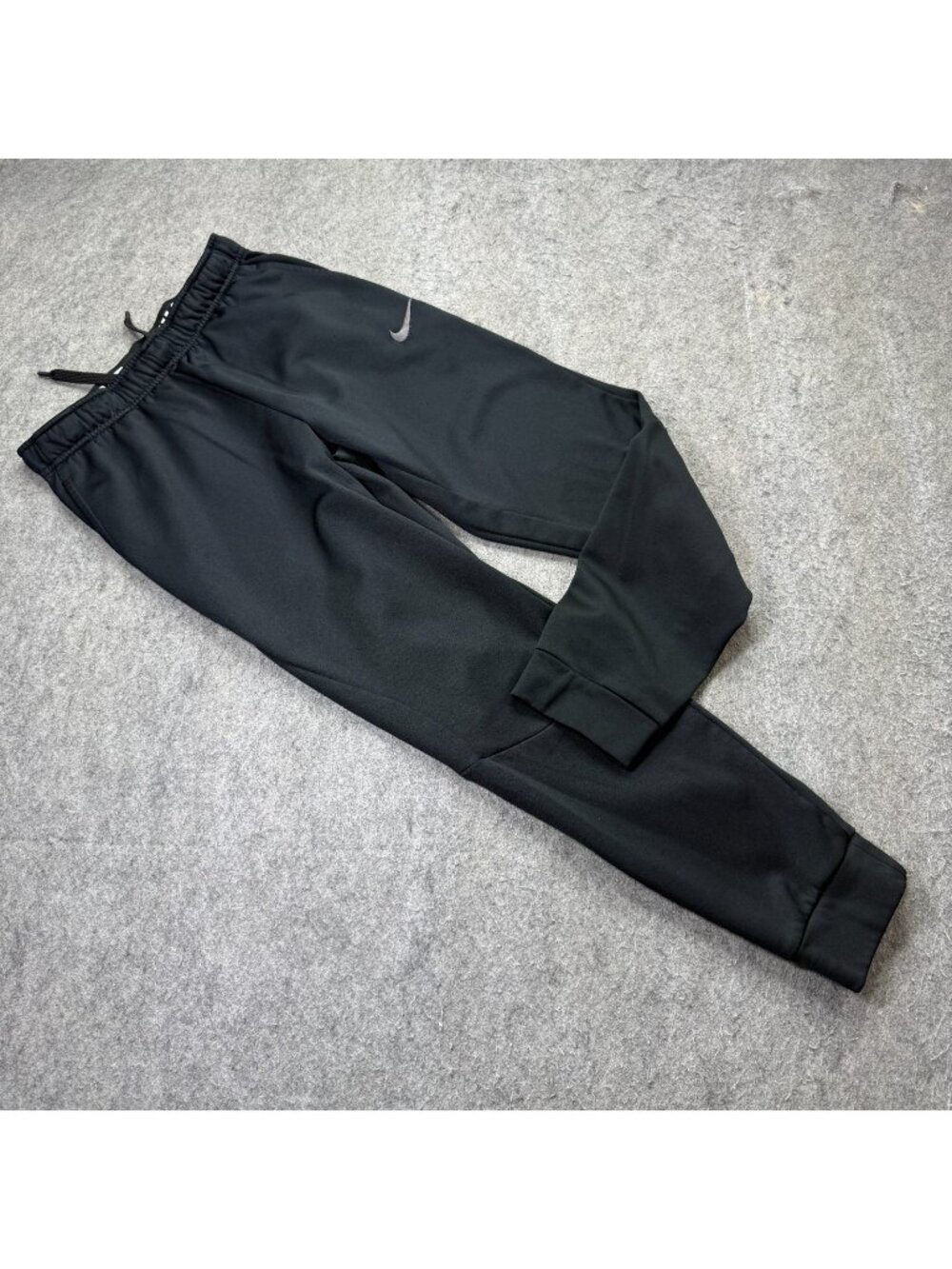 Nike Jogger Men M Black 29" Tapered DRI-FIT Fitness Pants 800193 Sweatpants